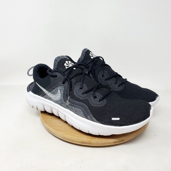 Nike Flex Run 2021 Running Shoes Mens 10 Black Lace Up Sneakers main image 8